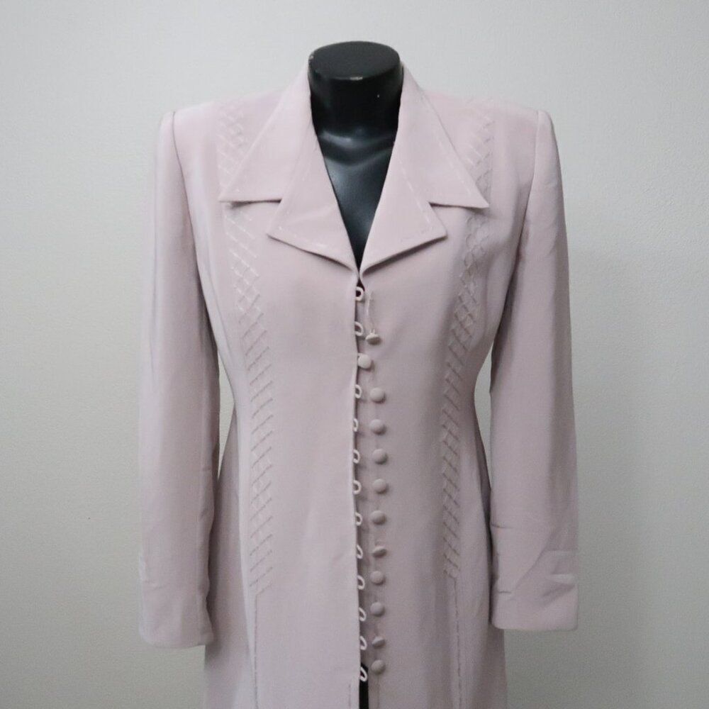 Tom Bowker for Coterie Vintage Overcoat Size 10